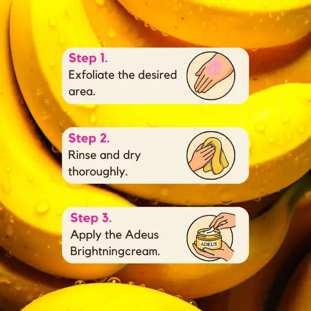 Exfoliante Iluminador de Banana Adeus