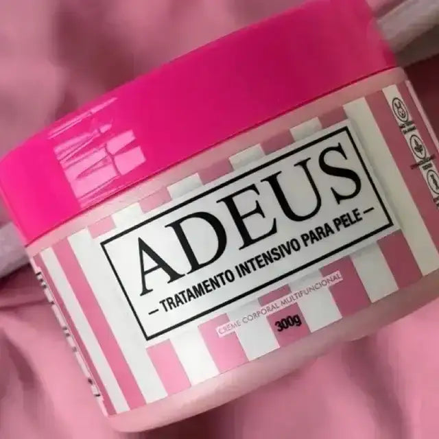 Crema Adeus Original Brasileña — Crema Corporal para Celulitis, Flacidez, Foliculitis ,Grasa localizada  y Estrías (300g)
