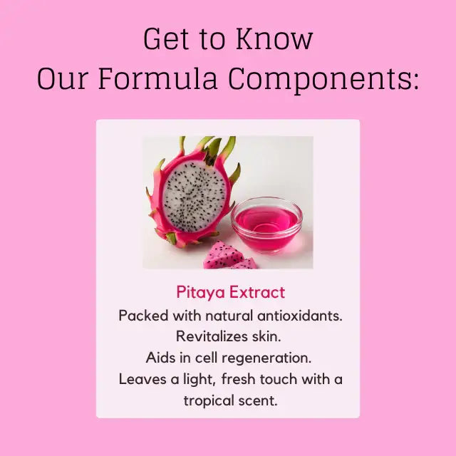 Adeus Pitaya Renovación de la Piel Exfoliante Corporal y Facial (165g) – Exfoliante Suavizante, 5.82 oz