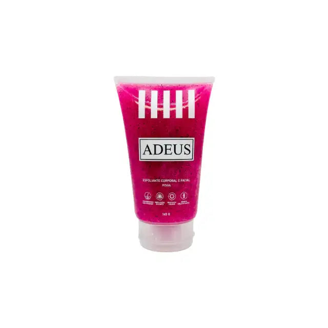 Adeus Pitaya Renovación de la Piel Exfoliante Corporal y Facial (165g) – Exfoliante Suavizante, 5.82 oz